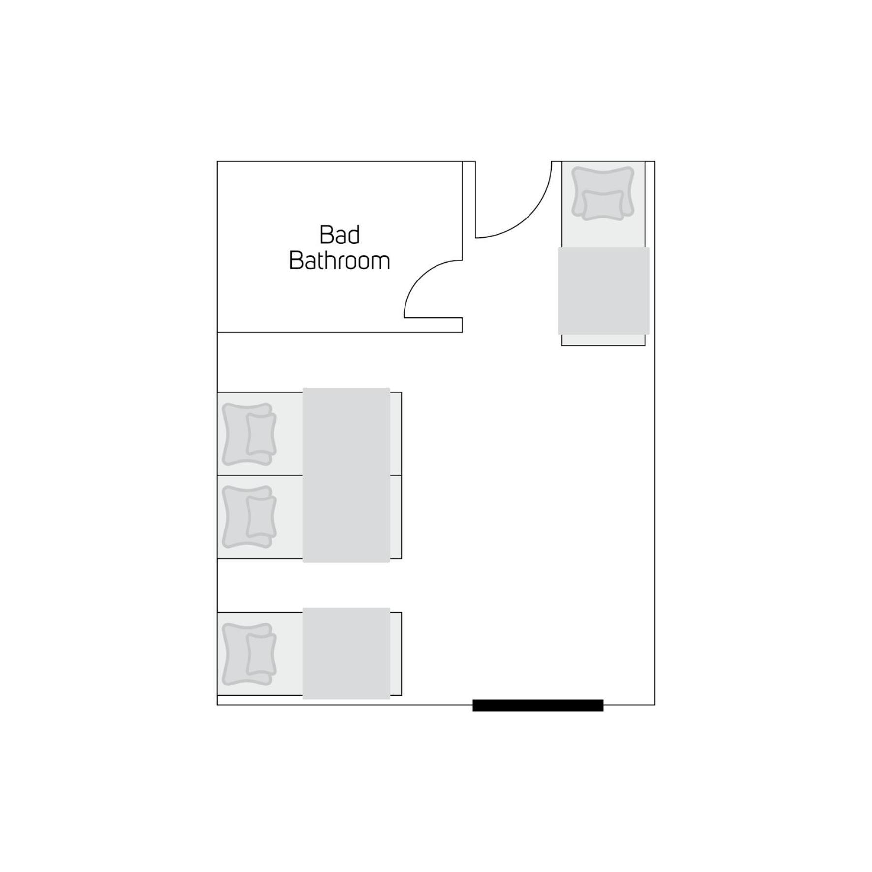Standard Quadruple Room
