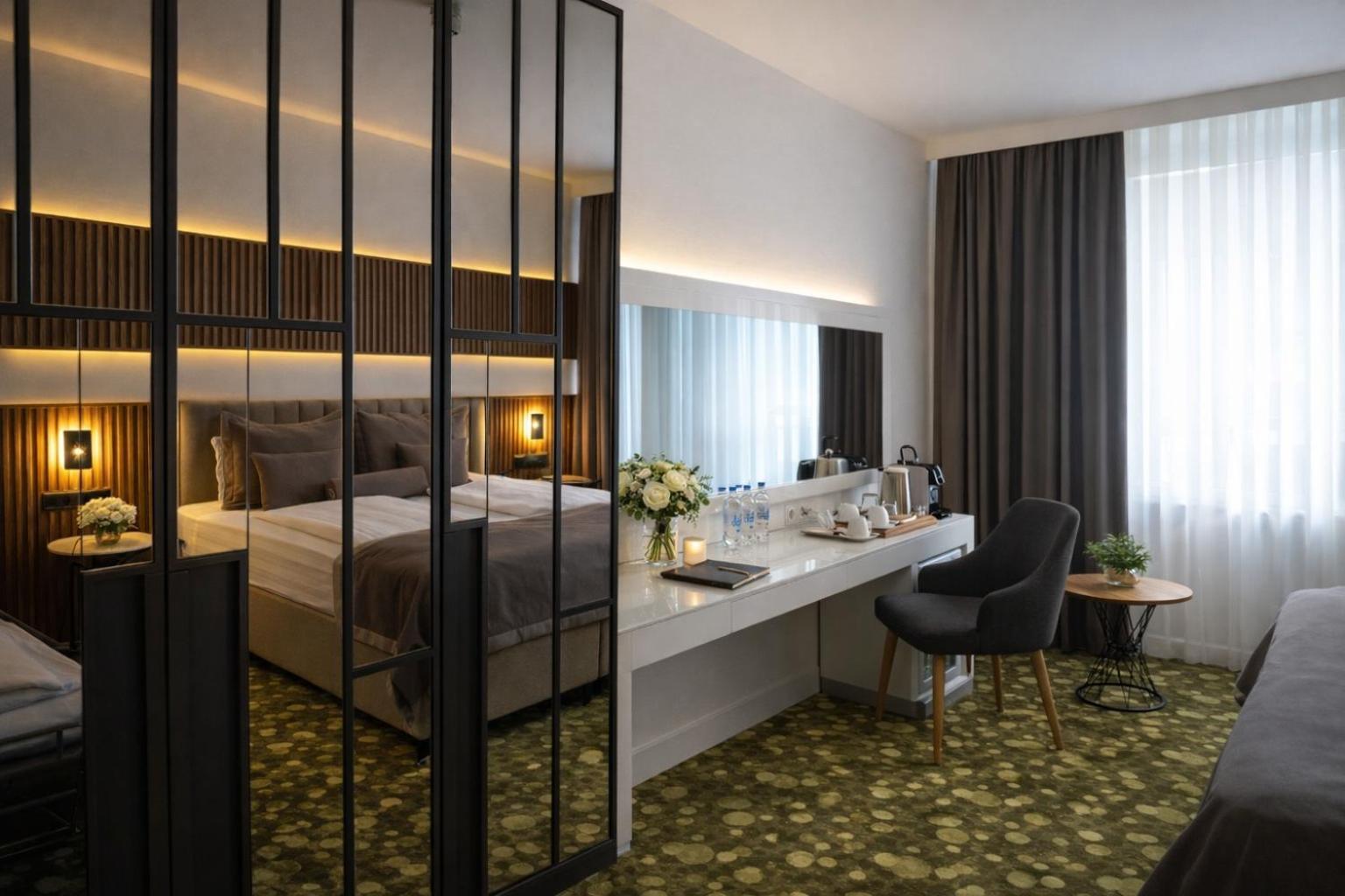 Chambre Deluxe (2 Adultes + 1 Enfant)
