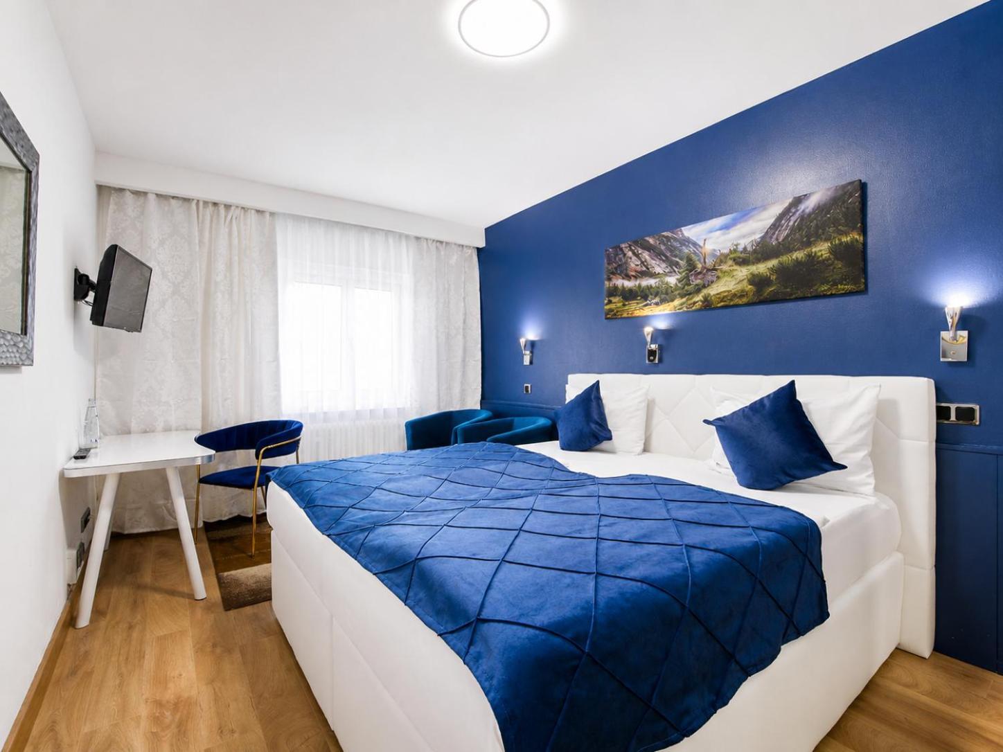 Quarto Comfort com Cama de Casal ou 2 de Solteiro