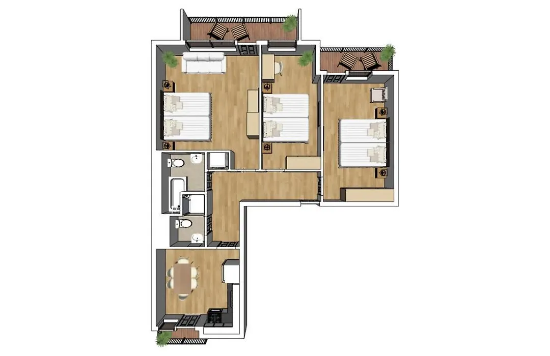 Flatista Homes - Hirschgarten-1